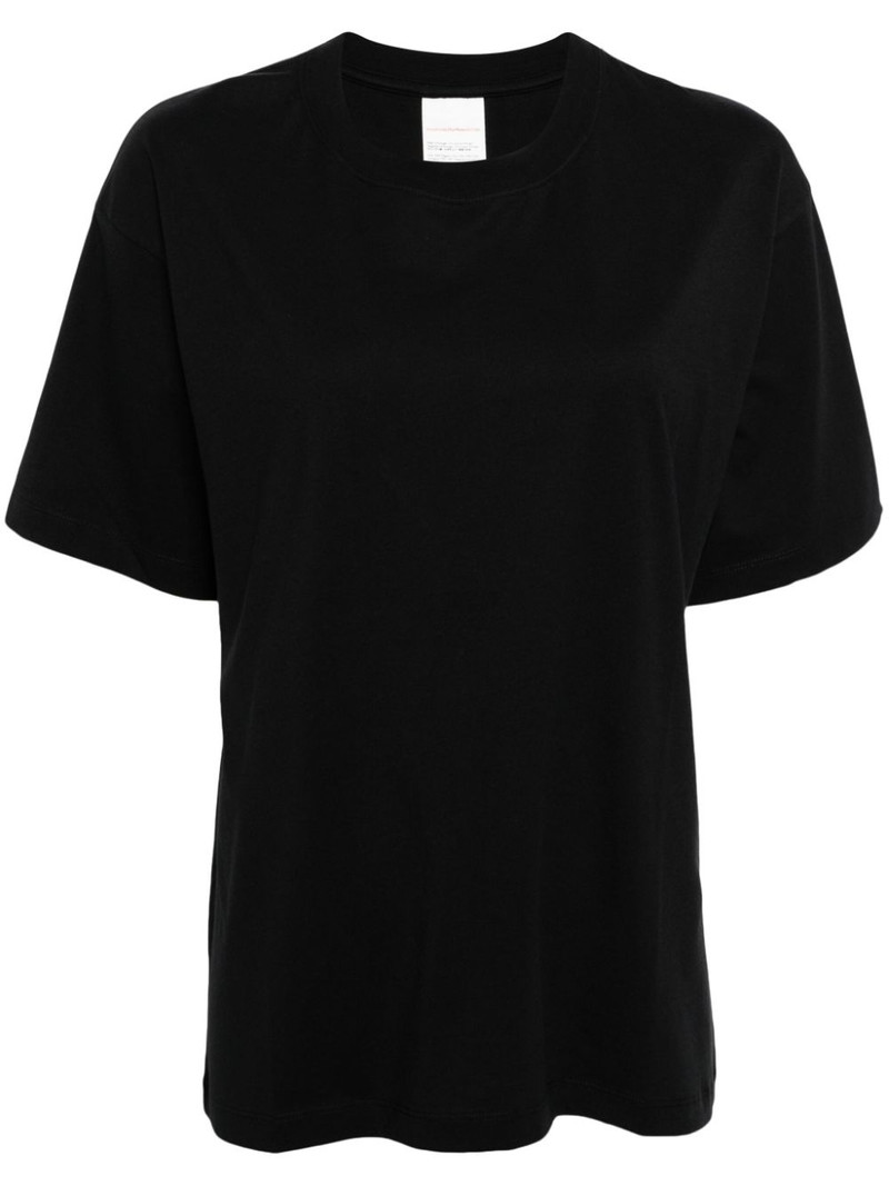 logo-print cotton T-shirt 1