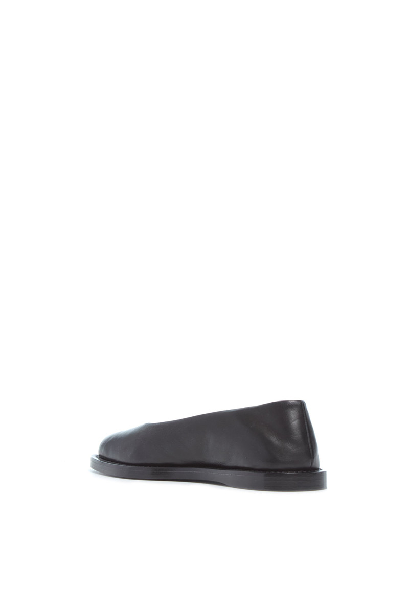 GABRIELA HEARST Kati Ballerina Flat Shoe in Black Leather outlook
