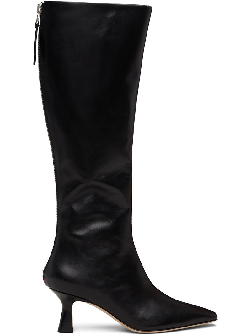 Black Klea Tall Boots 1