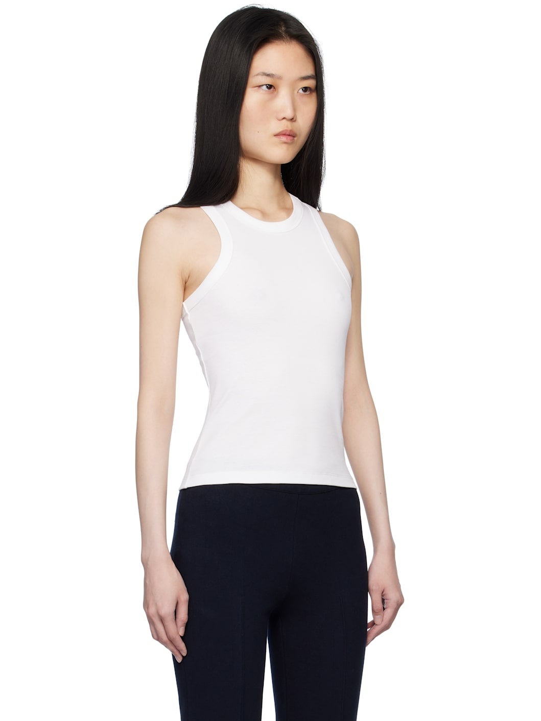White Hannah Tank Top - 2