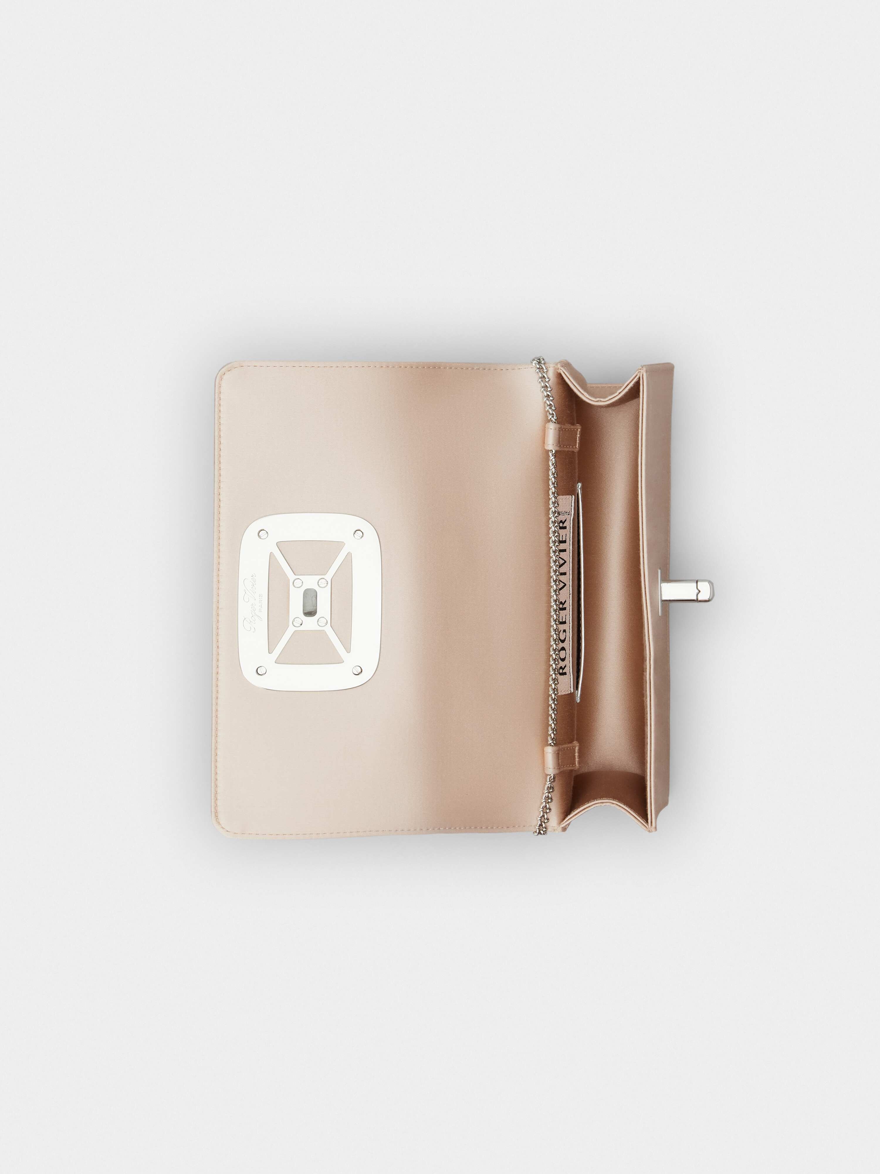 Viv' Choc Jewel Mini Bag in Satin - 6