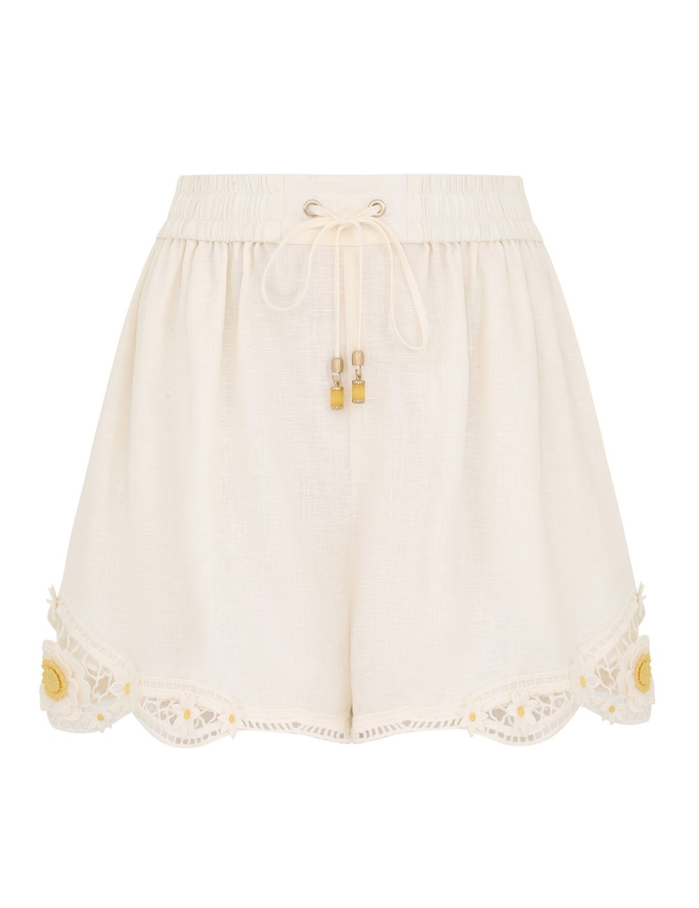 EVERLEY FLOWER TRIM SHORT - 1