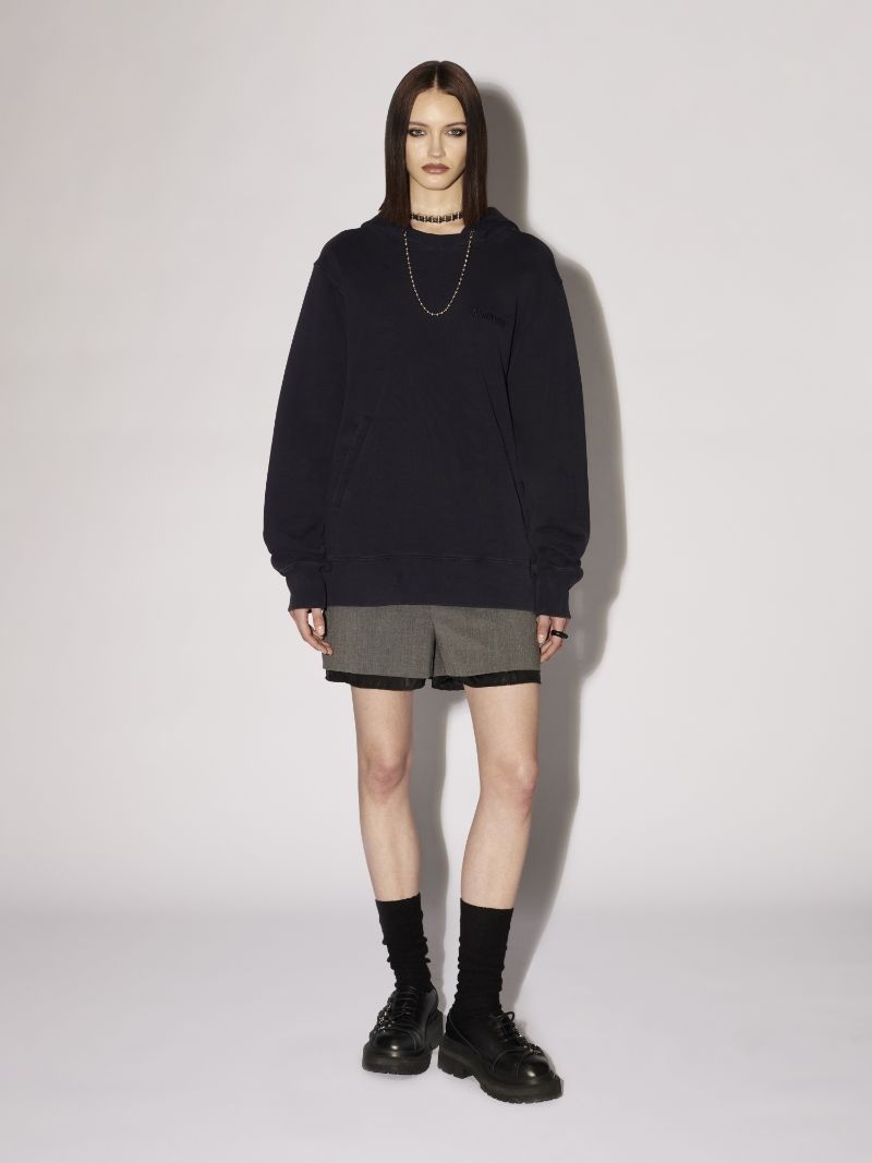 【新作！すぐ届く！】AMBUSH BALL CHAIN HOODIE AMBUSH Ball chain-detail Hoodie | Black | FARFETCH