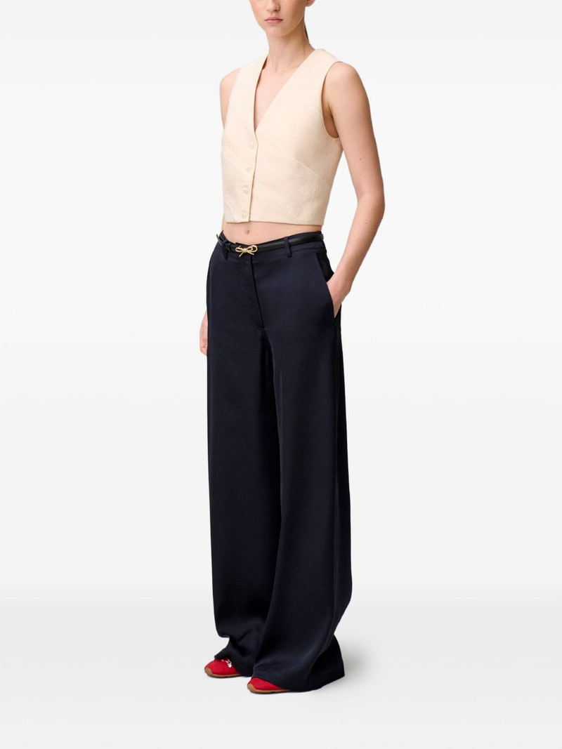 buttoned straight-leg trousers 3