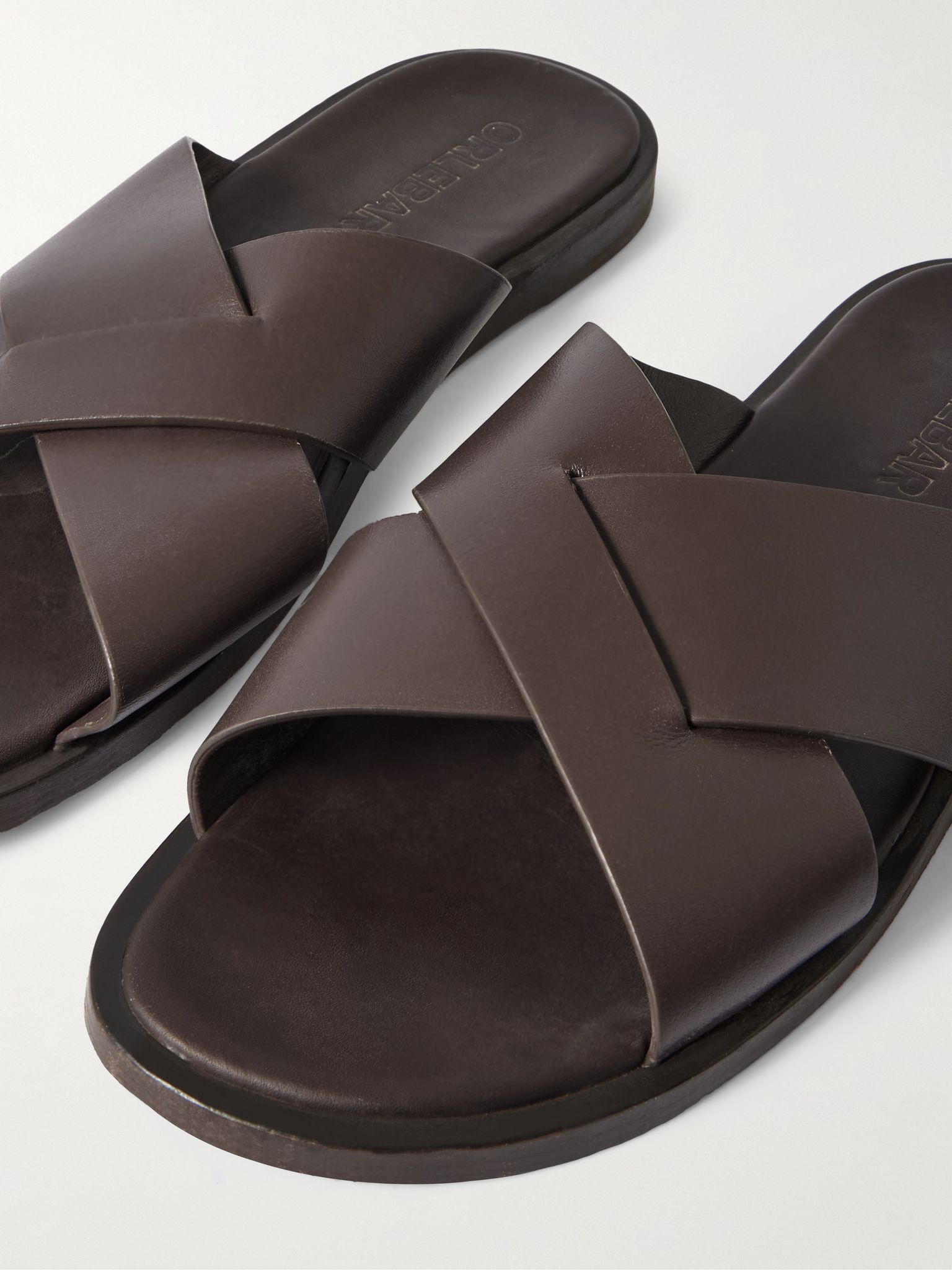 Muro Leather Sandals Brown - 4