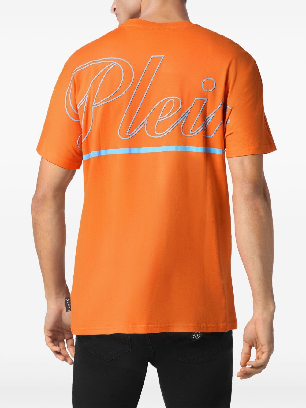 logo-print cotton T-shirt - 4
