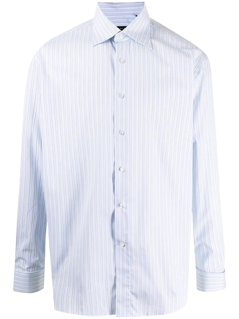 fine-stripe cotton shirt - 1