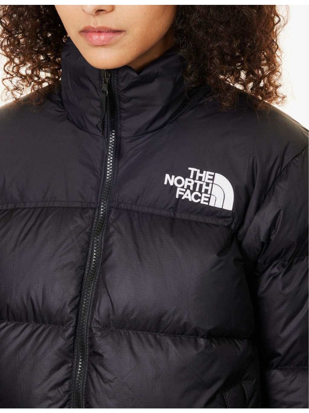 1996 Retro brand-embroidery regular-fit shell-down jacket - 5