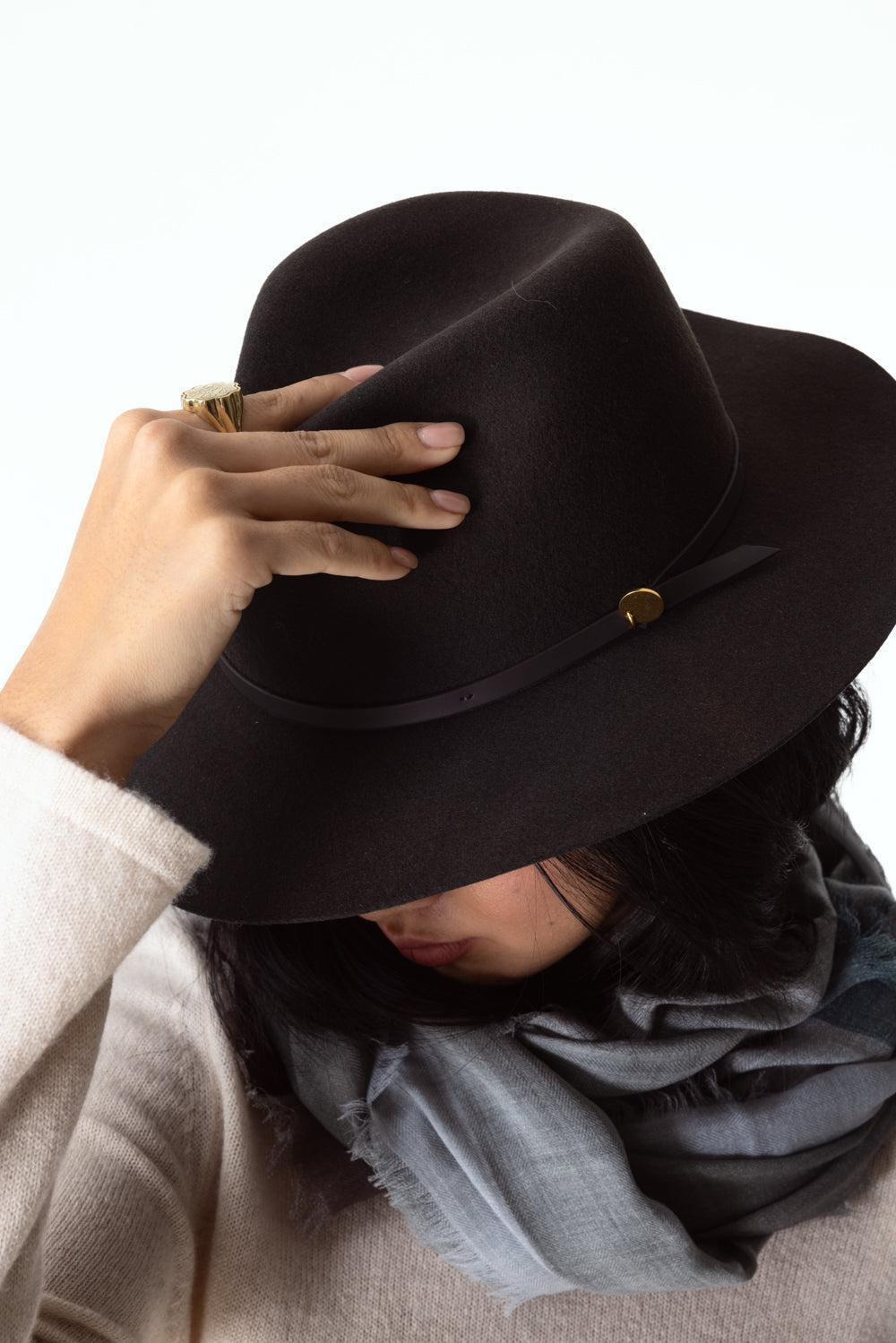 City Fedora - Dark Espresso - 3