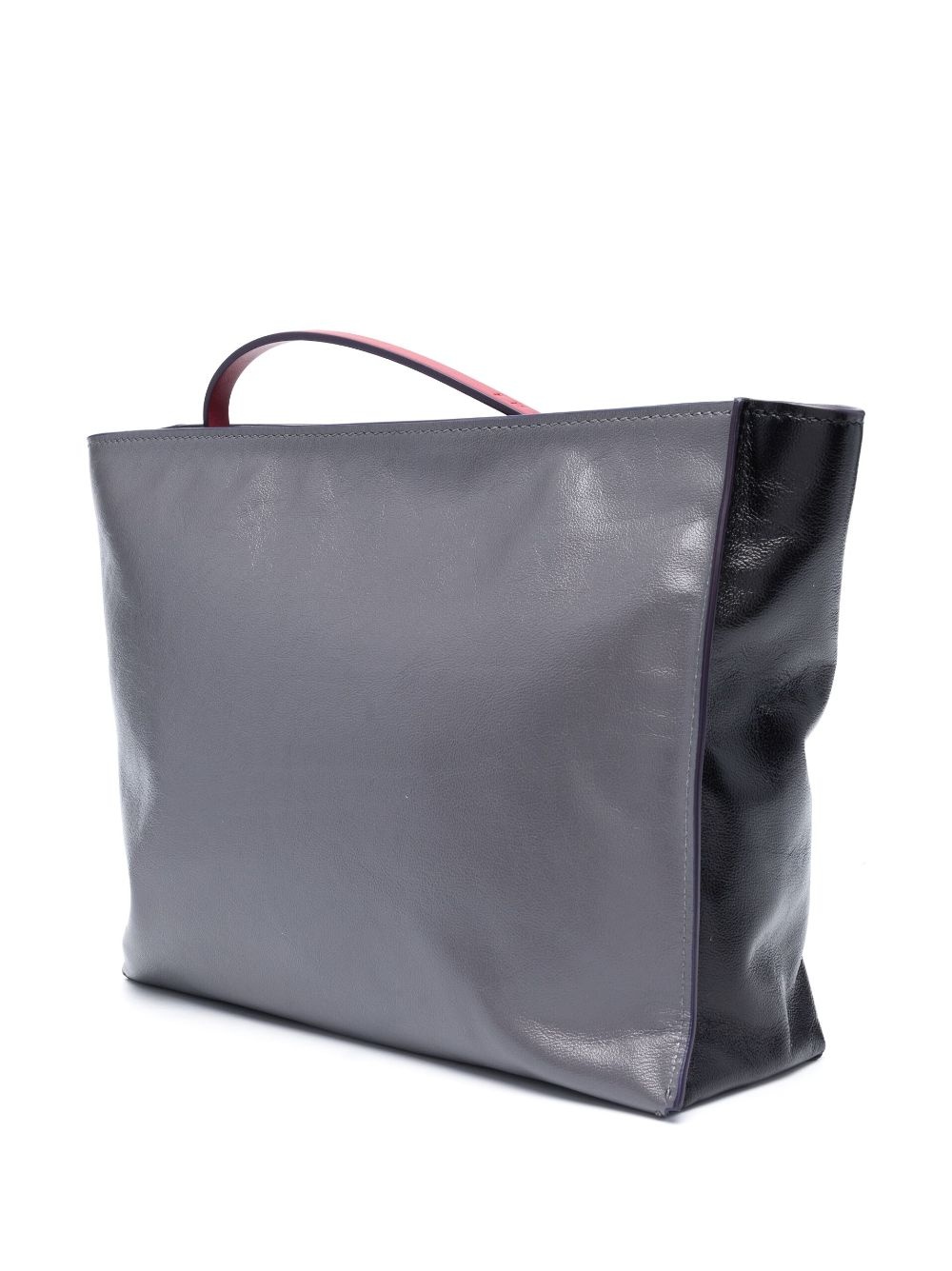 colourblock logo-print clutch - 3