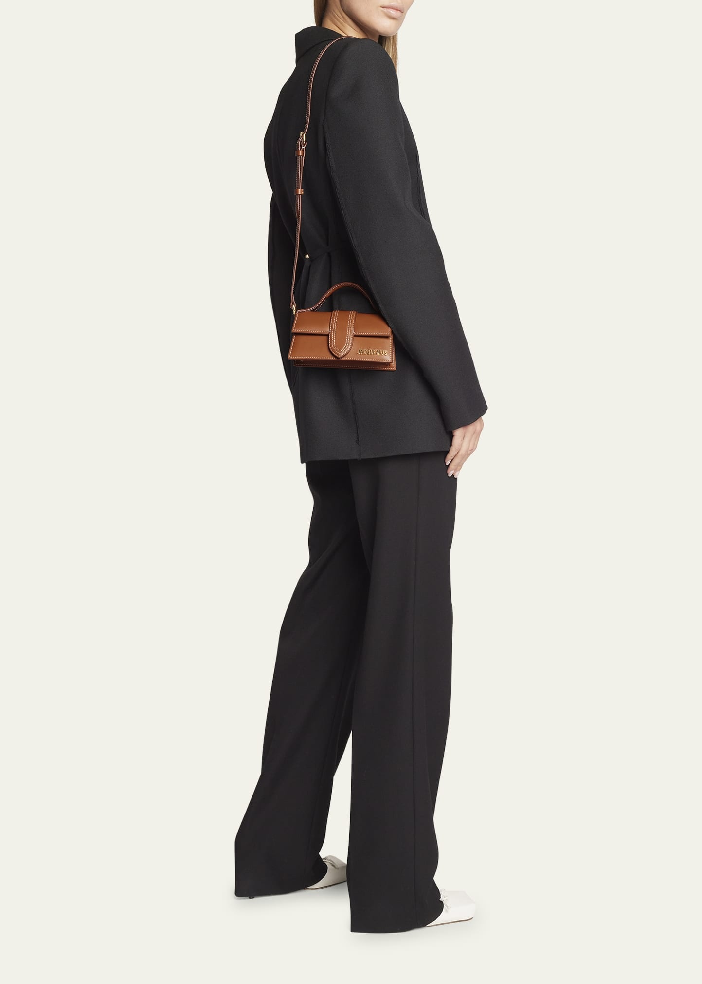 Le Bambino Leather Crossbody Bag - 5