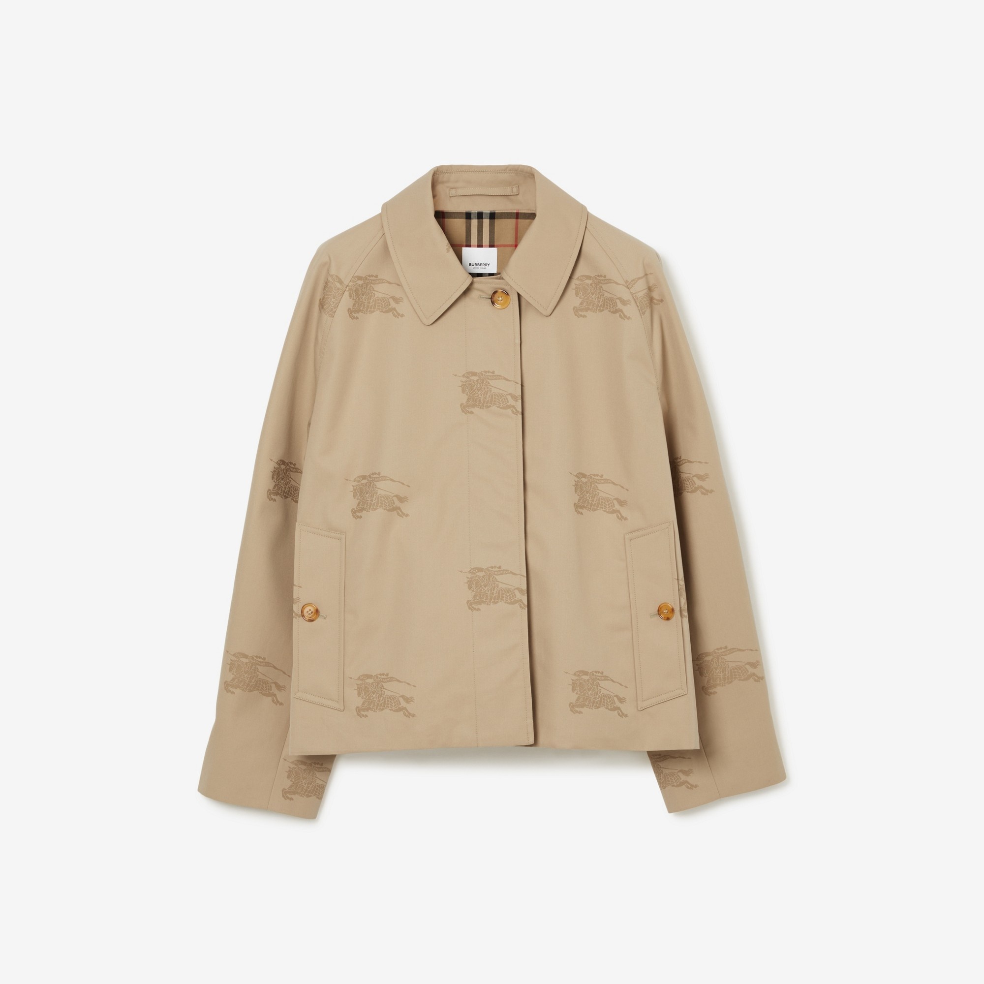 EKD Cotton Gabardine Jacquard Jacket - 1