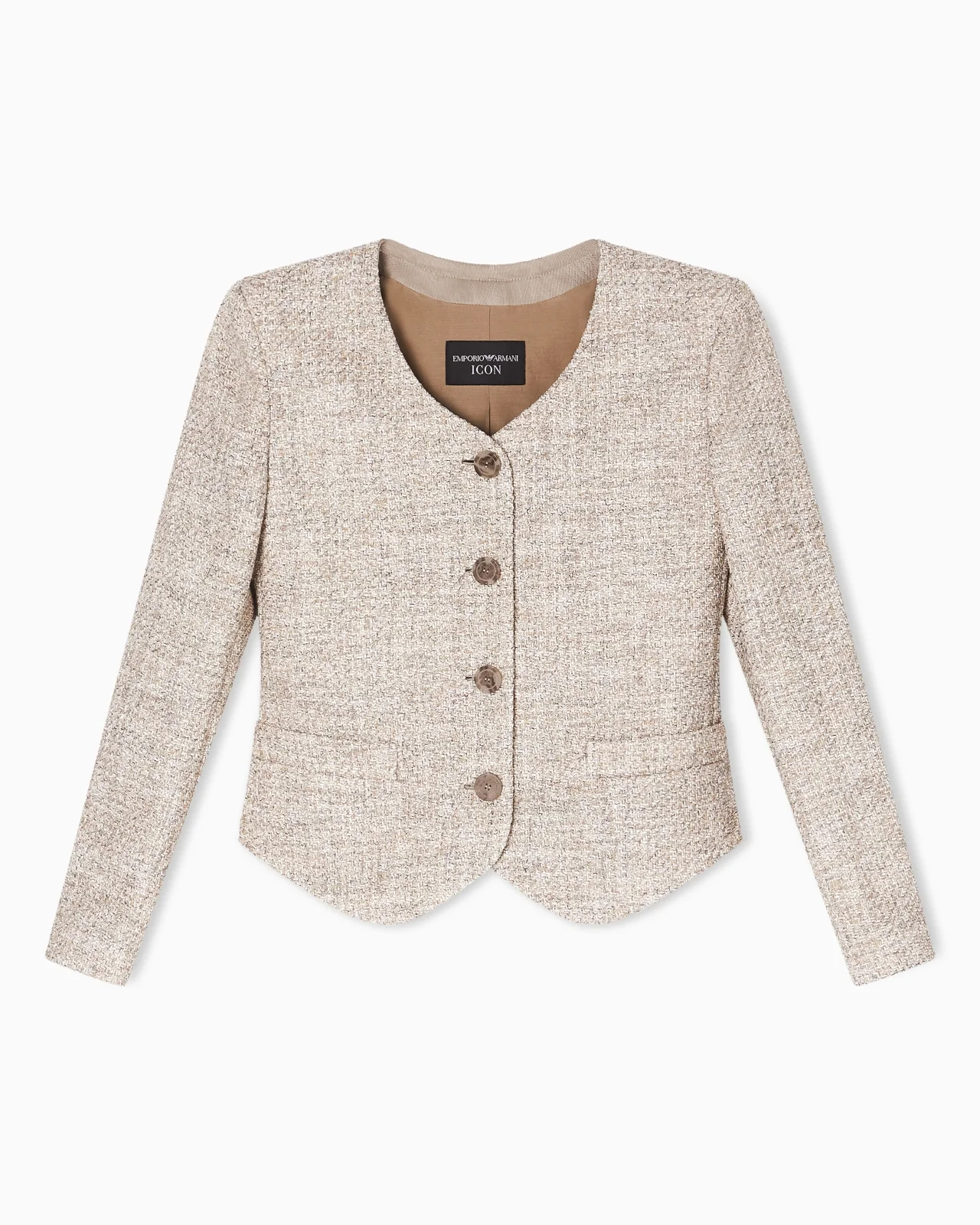 ICON MÉLANGE TWEED JACKET - 1