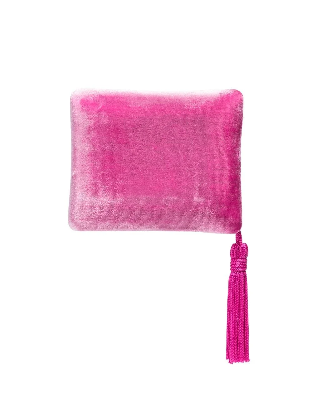 tassel-trimmed velvet case - 1
