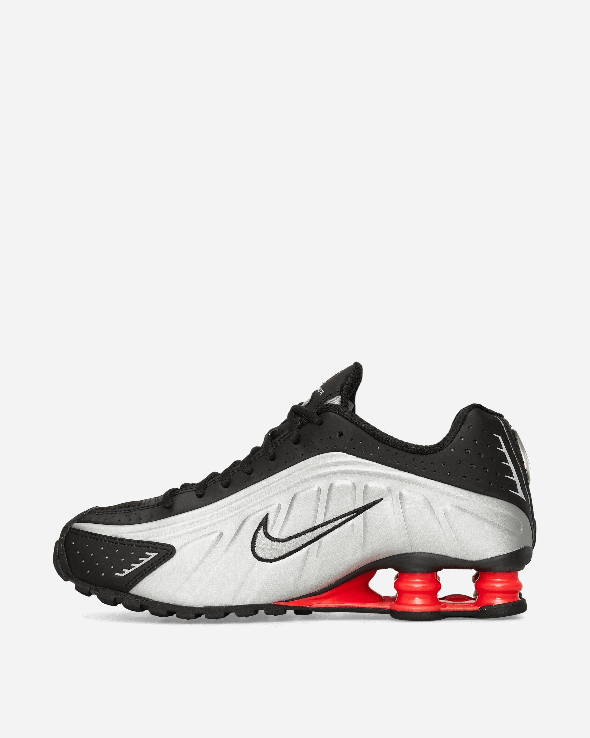 Shox R4 Sneakers Metallic Silver / Black / Light Crimson - 3