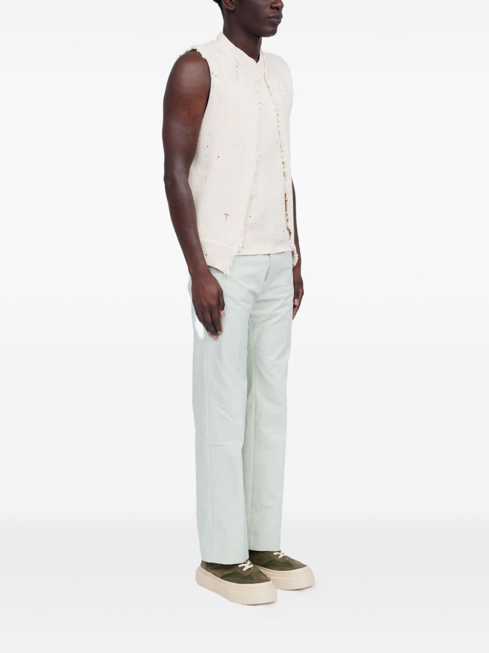 knitted waistcoat - 3