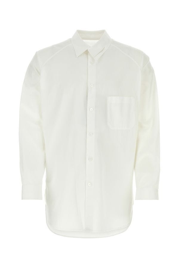 White poplin shirt - 1