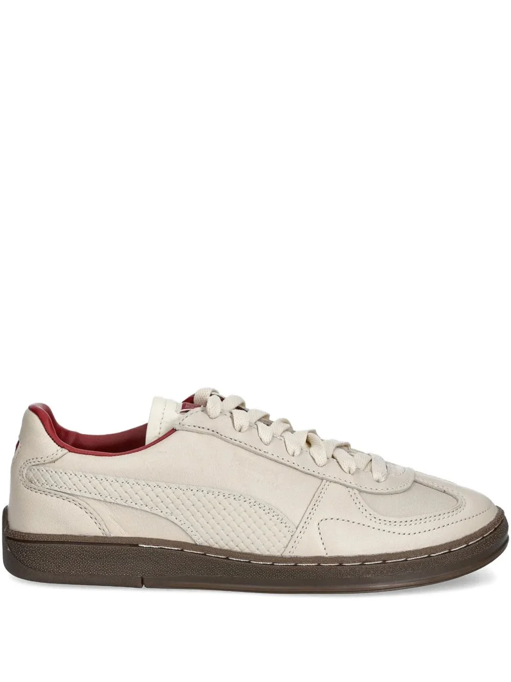 Super Tea leather panelled sneakers - 1