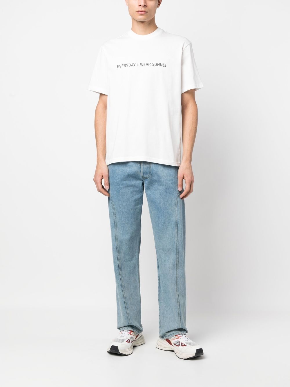 slogan-print cotton T-shirt - 2