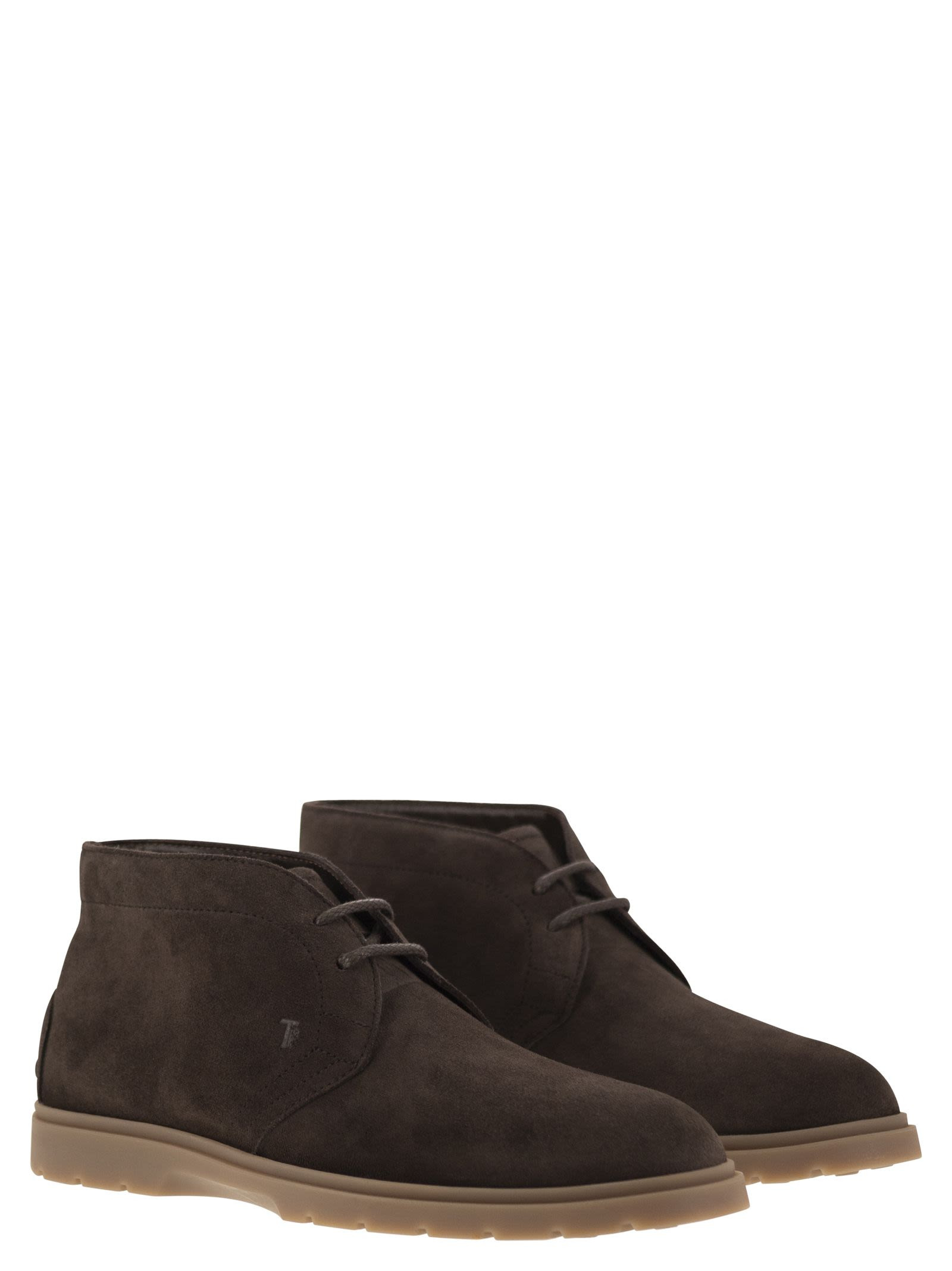Tod's Men Suede Leather Boots - 4