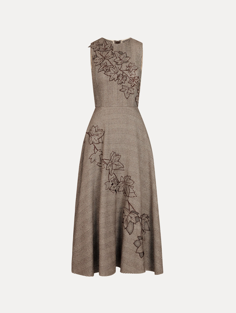 IVY THREADWORK CUTOUT DRESS 1
