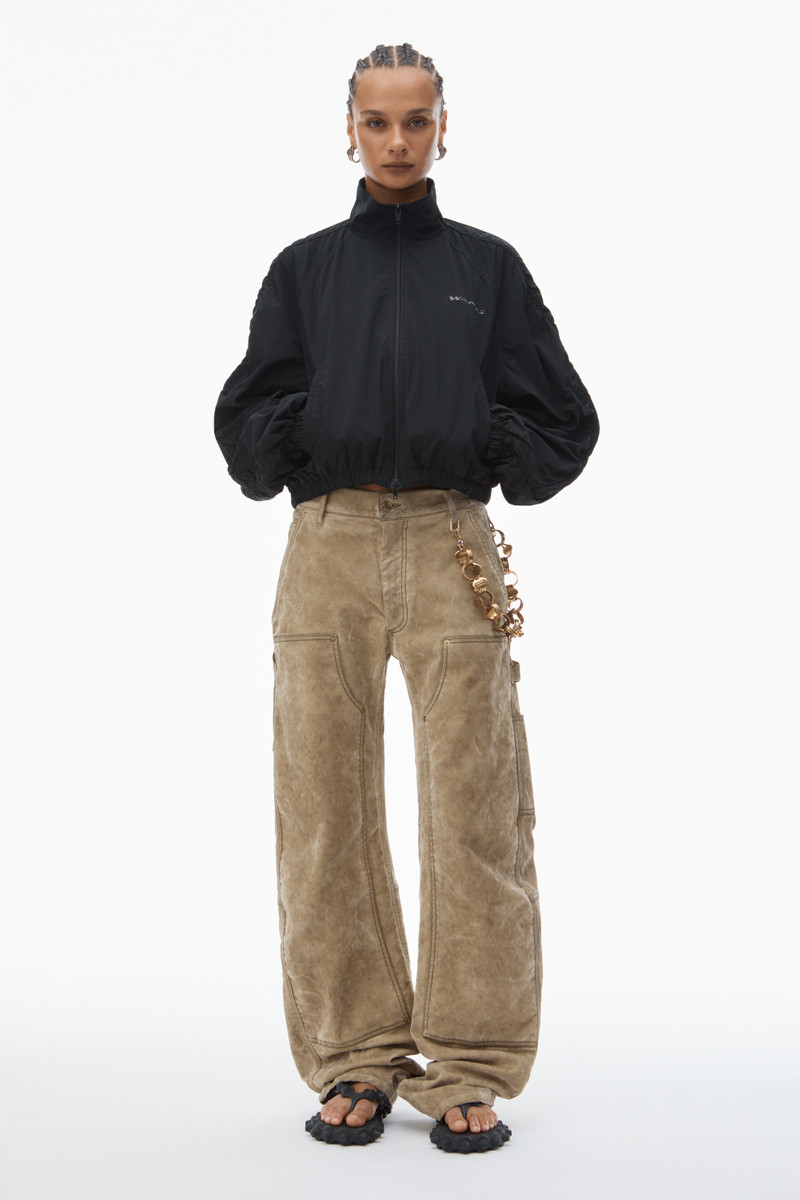 Alexander Wang Ruched Track Jacket outlook