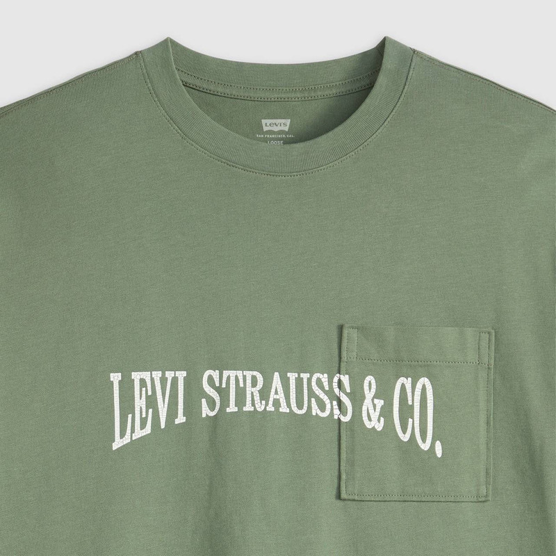 HALF-SLEEVE GRAPHIC POCKET T-SHIRT 6