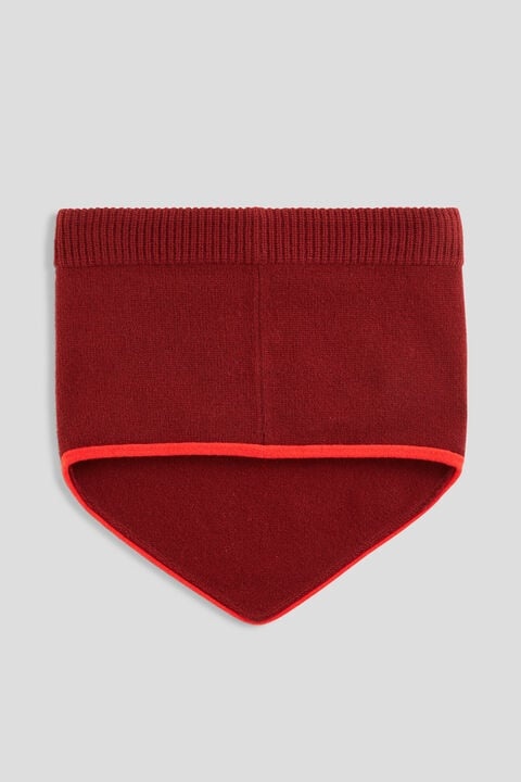 Merve Loop scarf in Bordeaux - 2