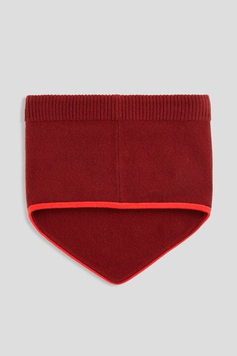 BOGNER Merve Loop scarf in Bordeaux outlook