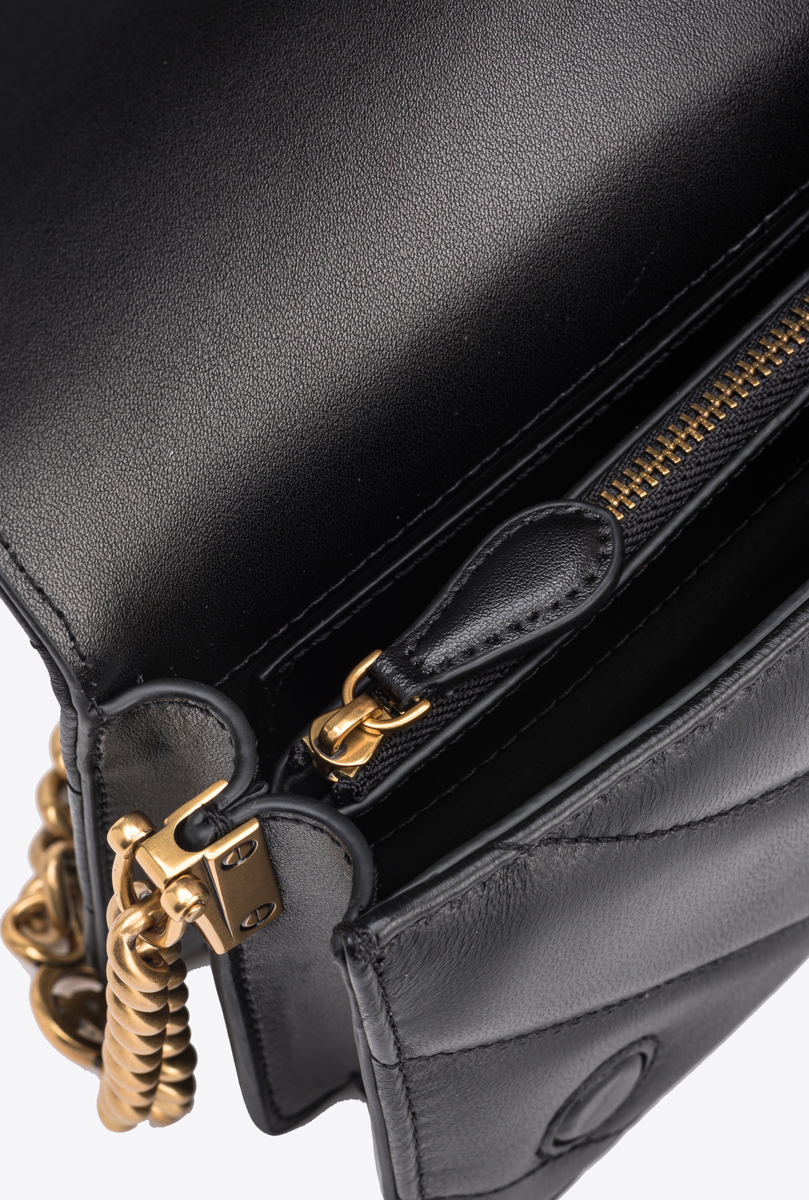 LOVE BAG CLICK SMALL NAPPA CROSSBODY BAG WITH MAXI CHEVRON PATTERN - 6