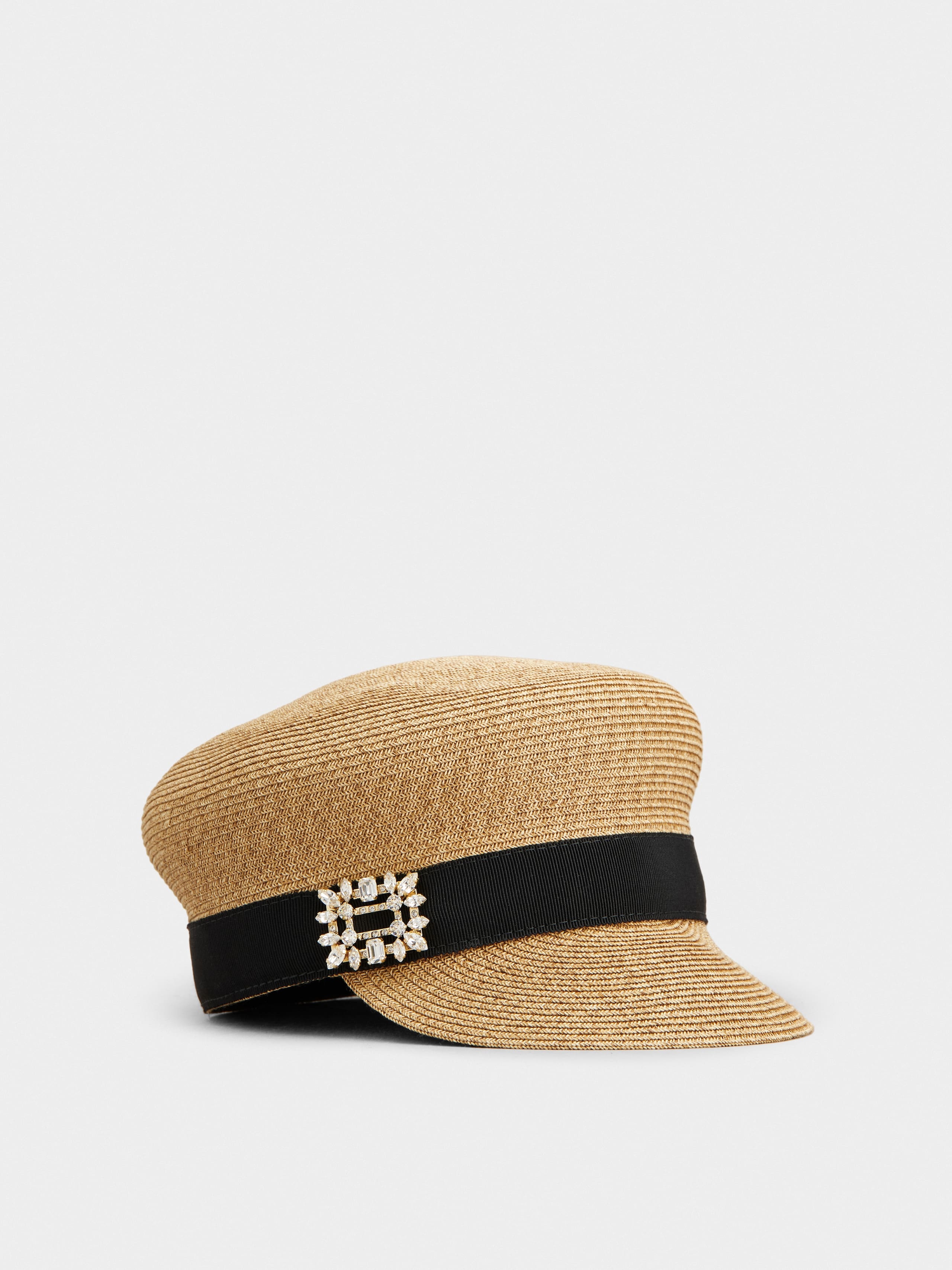 Broche Vivier Sailor Hat in raffia - 2