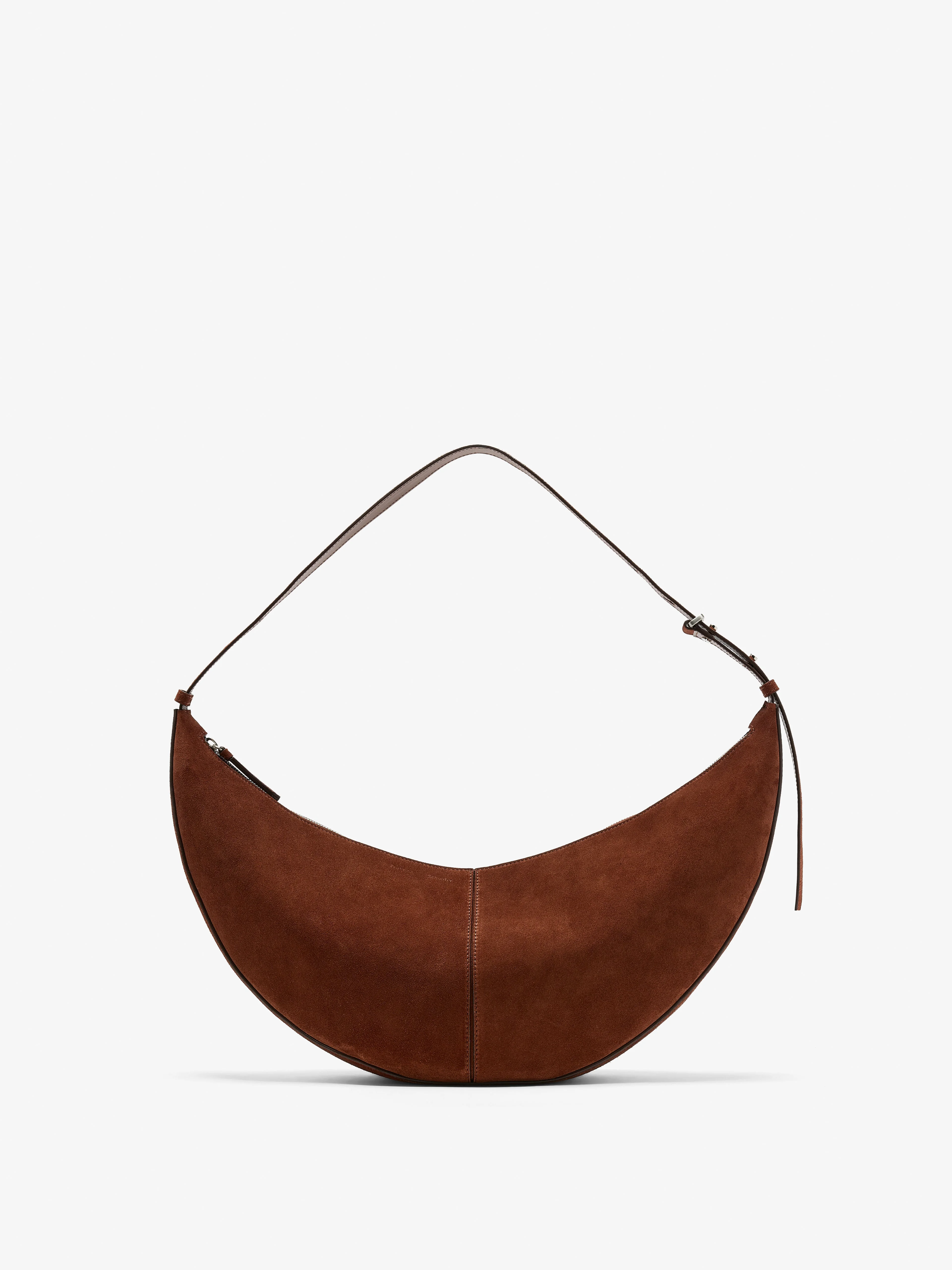 Hobo Slide Bag in Soft Suede - 1