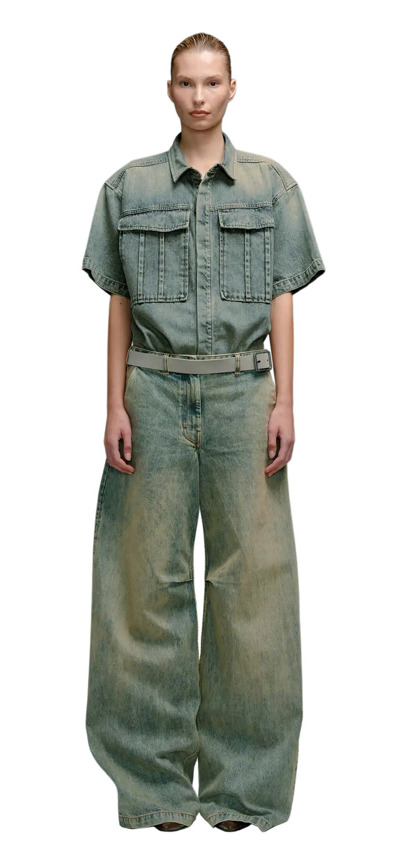 HEAVY DENIM SHIRT SURFACE WAVE 3