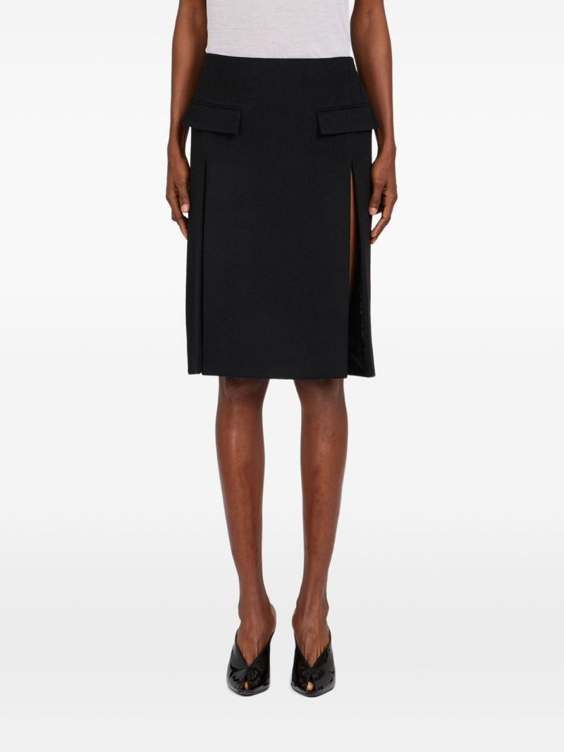 double-slit midi skirt 3