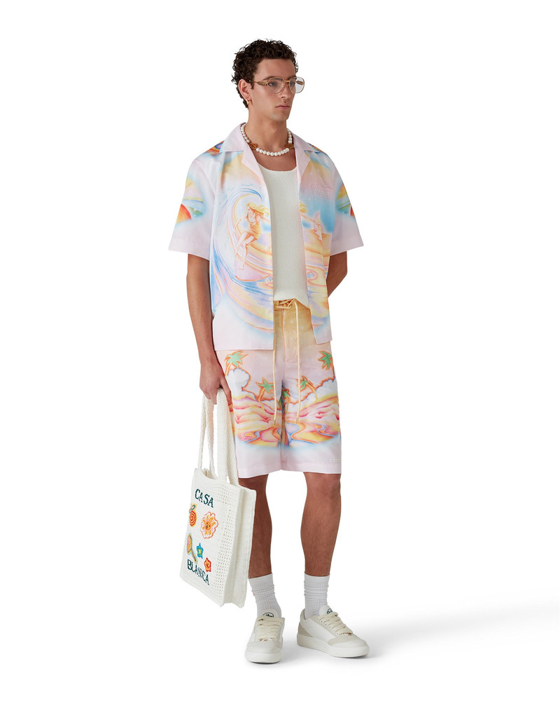 CASABLANCA Psychedelic Nirvana Swim Shirt | Casablanca Paris outlook