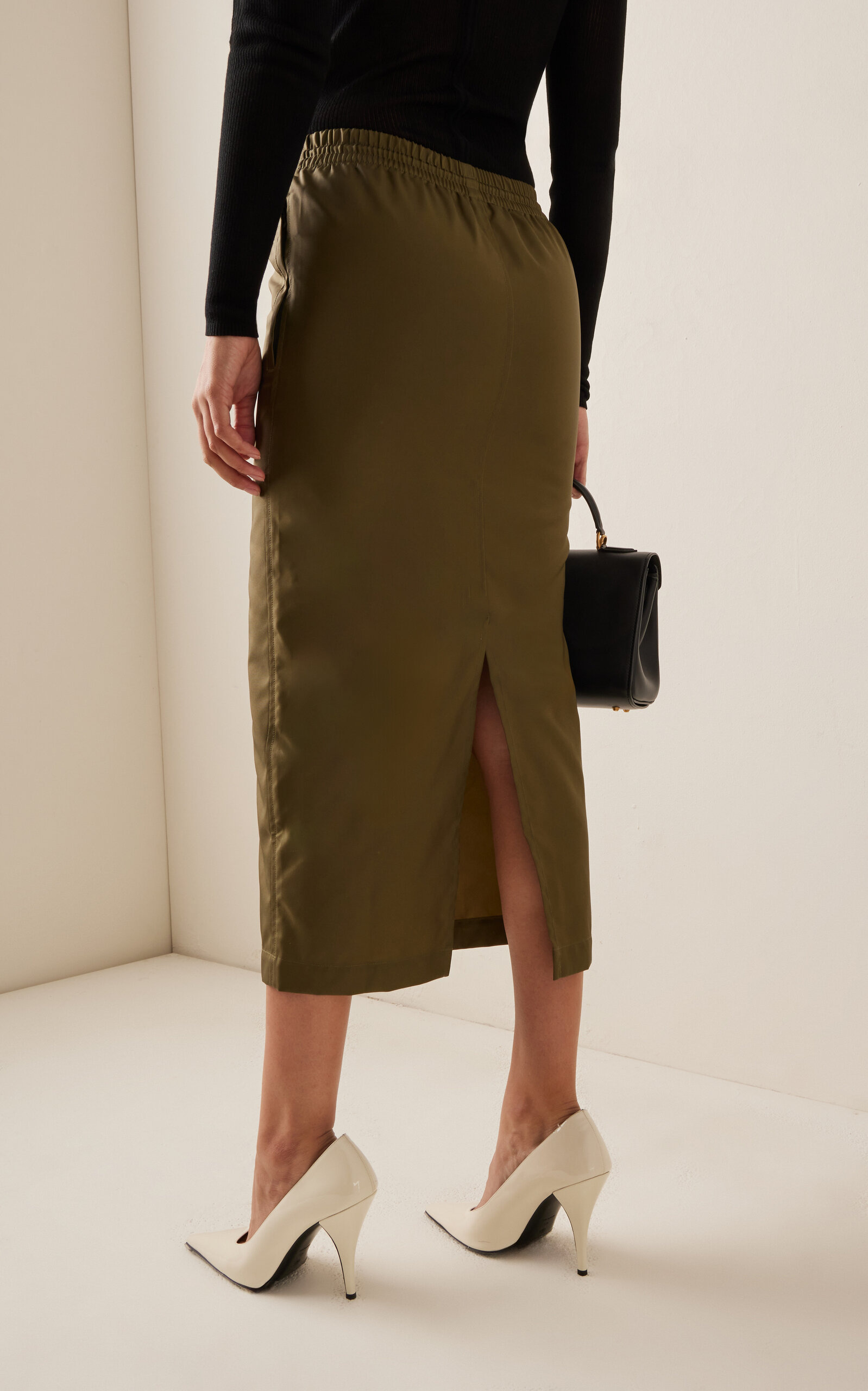 Utility Midi Skirt green - 4