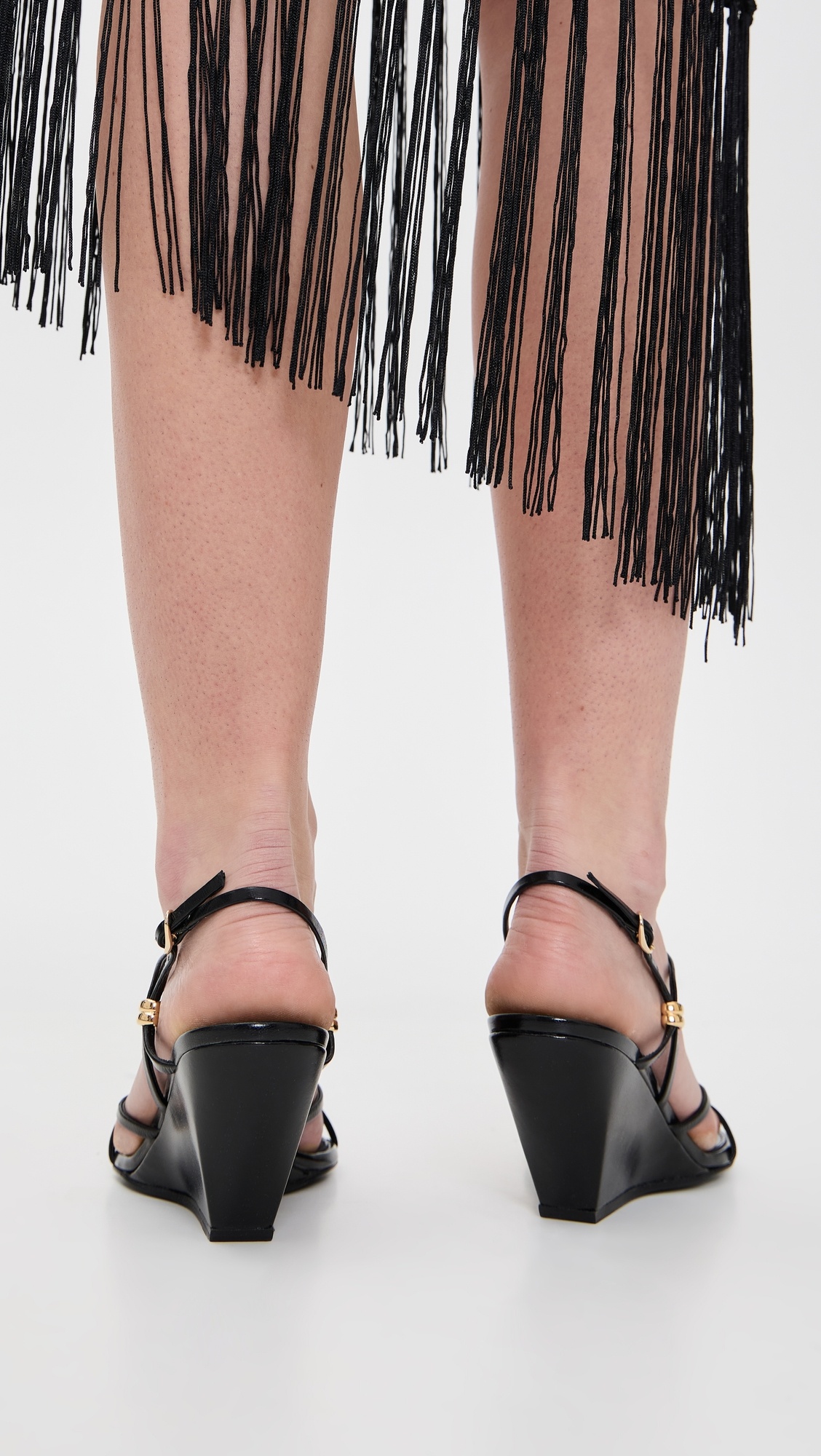 Coil Wedge Sandals - 3