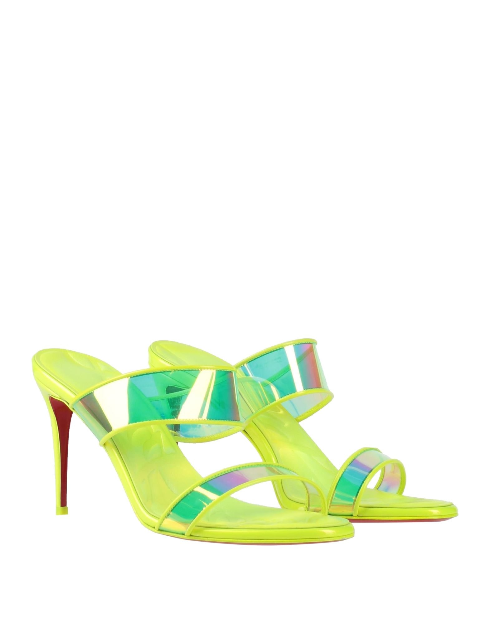 Acid green Women's Sandals - 2