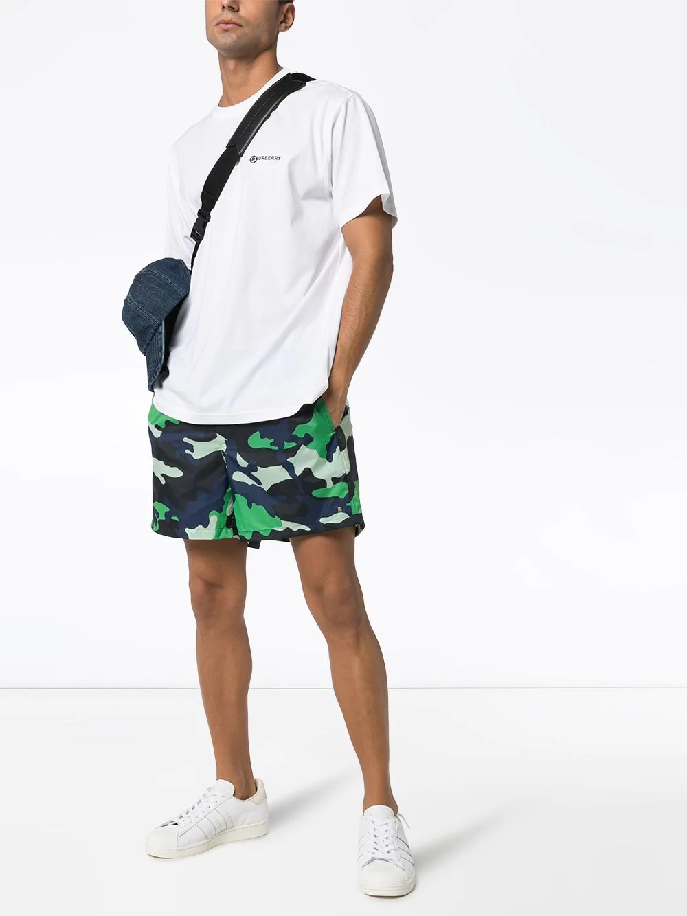 camouflage print swim shorts - 2