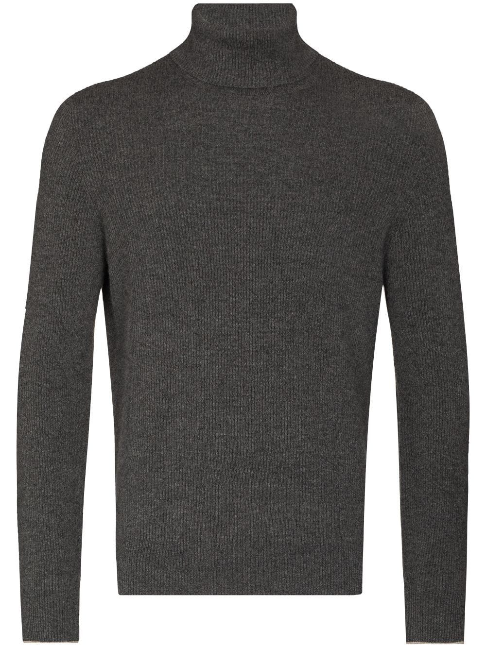 cashmere roll-neck jumper - 1