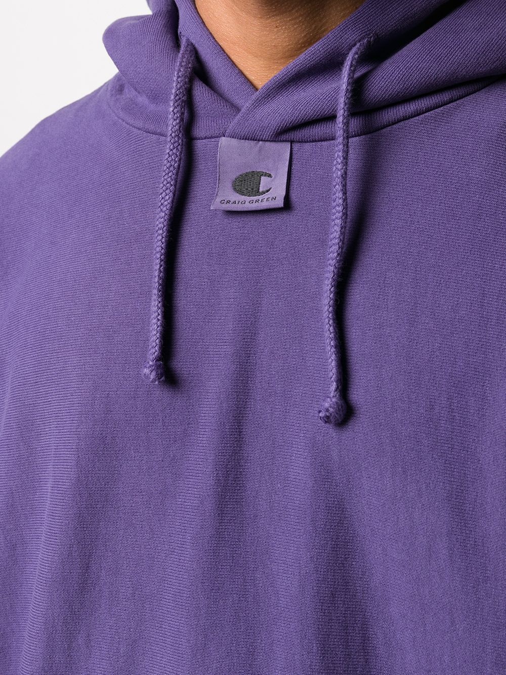 x Champion drawstring hoodie - 5