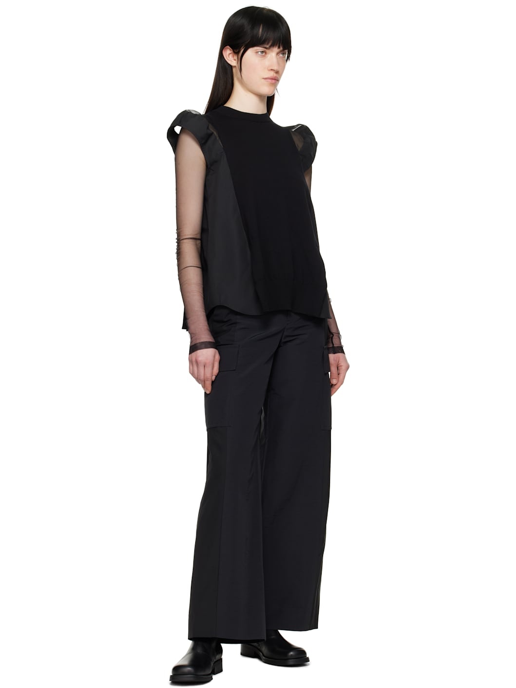 sacai Grosgrain x Suiting Pants | REVERSIBLE