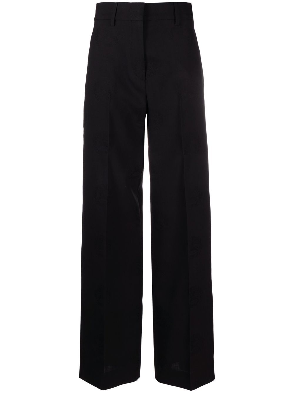 wide-leg tailored trousers - 1