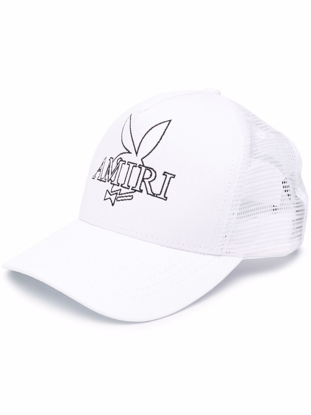 embroidered logo cotton cap - 1