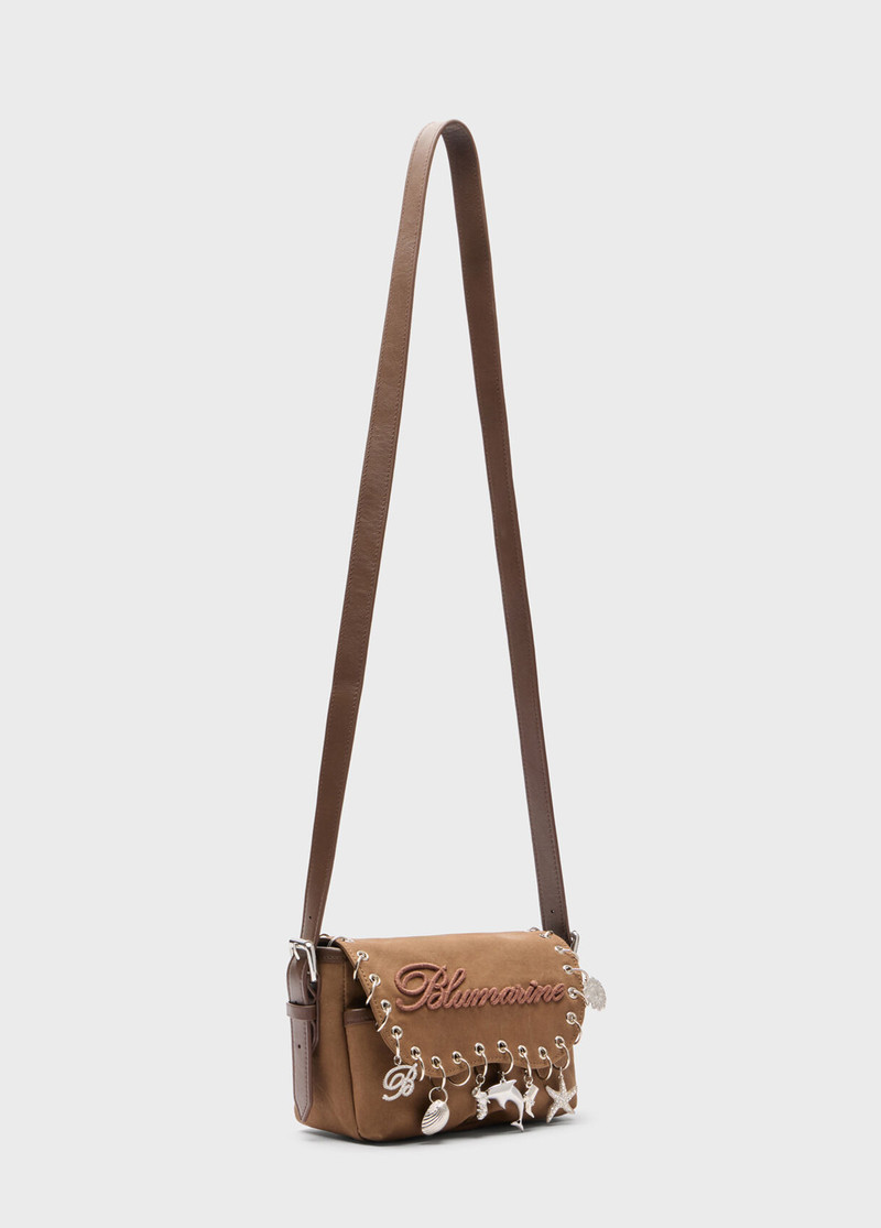 Blumarine MINI MESSENGER SHOULDER BAG WITH CHARM outlook