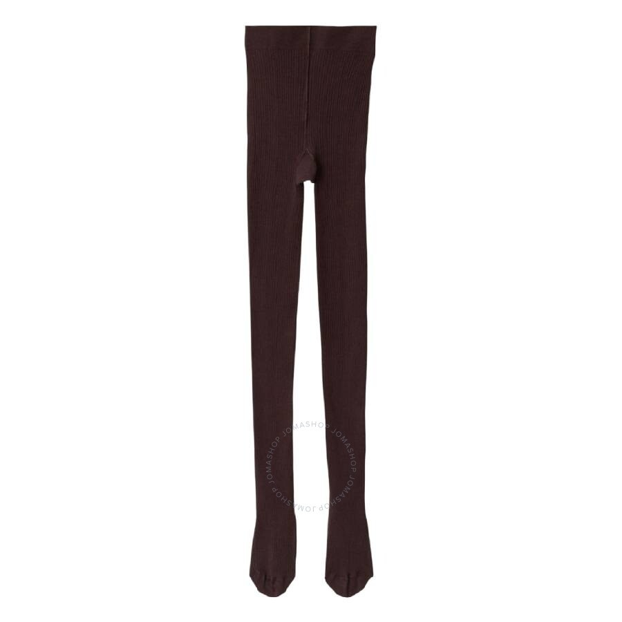 Burberry Ribbed Fine Wool Blend Tights - 1