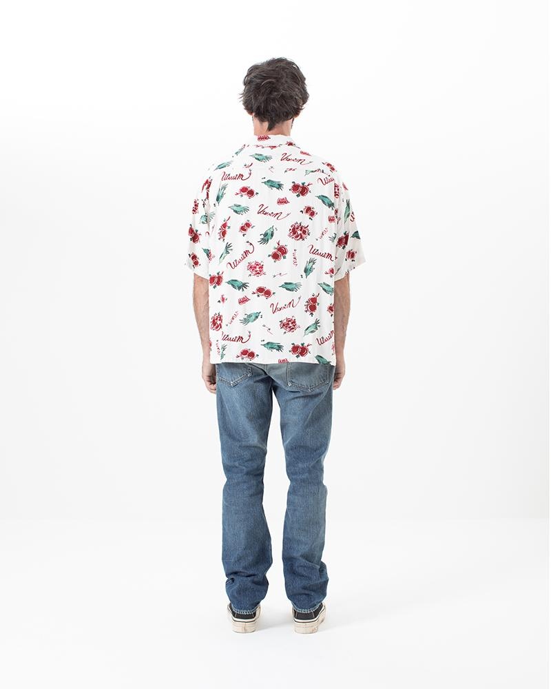 WALLIS SHIRT S/S SUNNYBIRD RED - 3