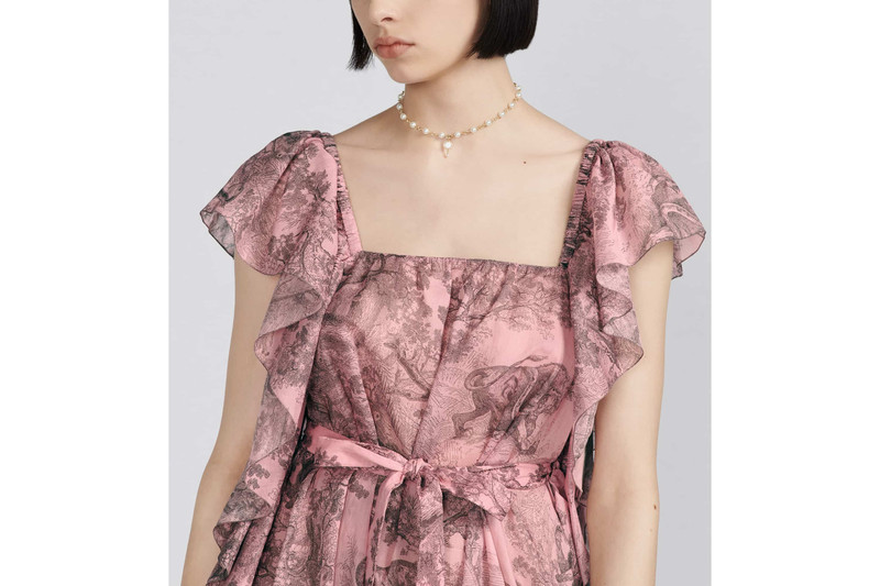 Dioriviera Long Ruffled Dress 7