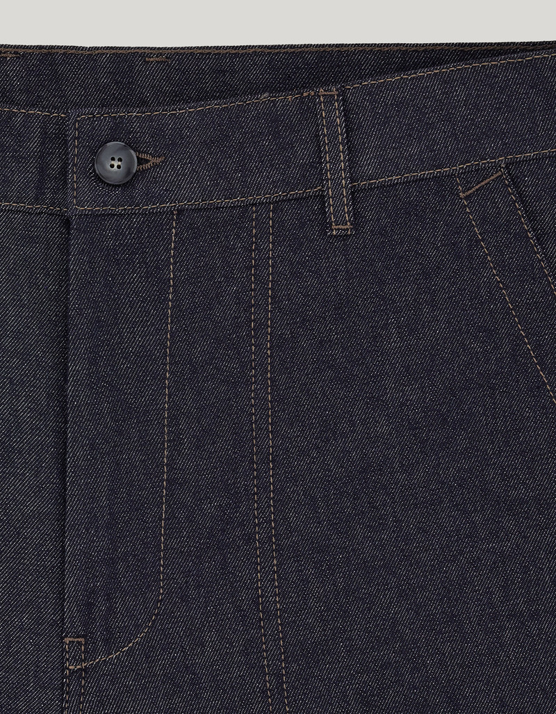 BLUE FATIGUES IN STRETCH DENIM 5