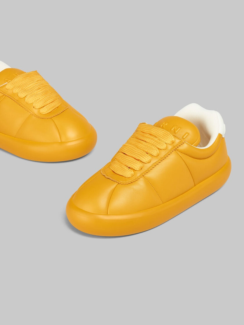 ORANGE LEATHER BIGFOOT 2.0 SNEAKER 5